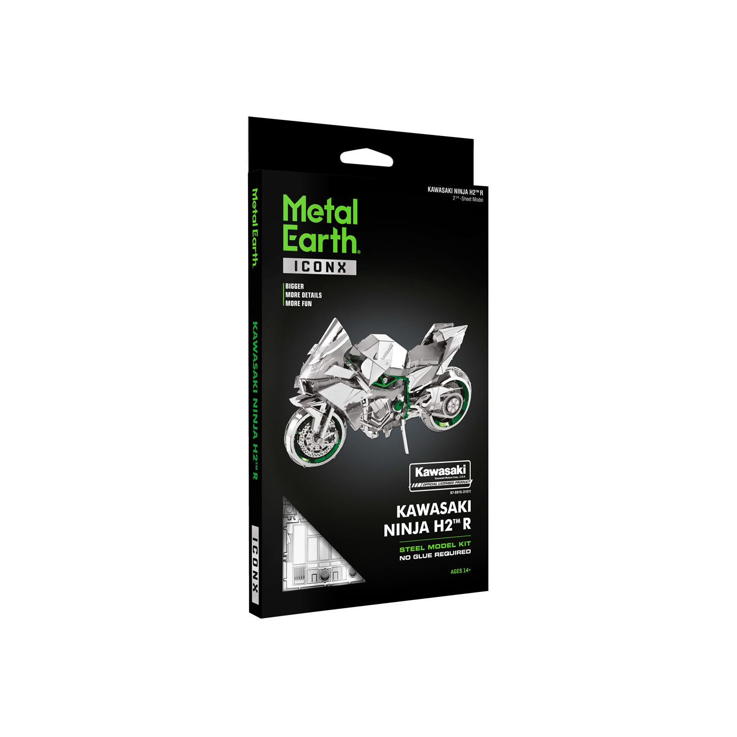 ICONX 3D Metal Model Kits - Kawasaki Ninja H2 R