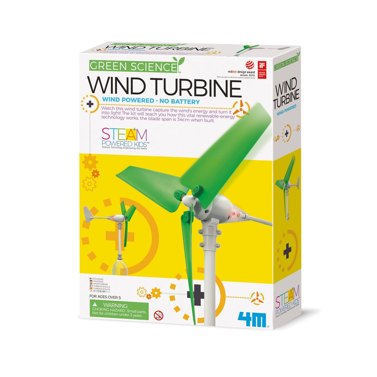 Green Science - Wind Turbine Bastelset