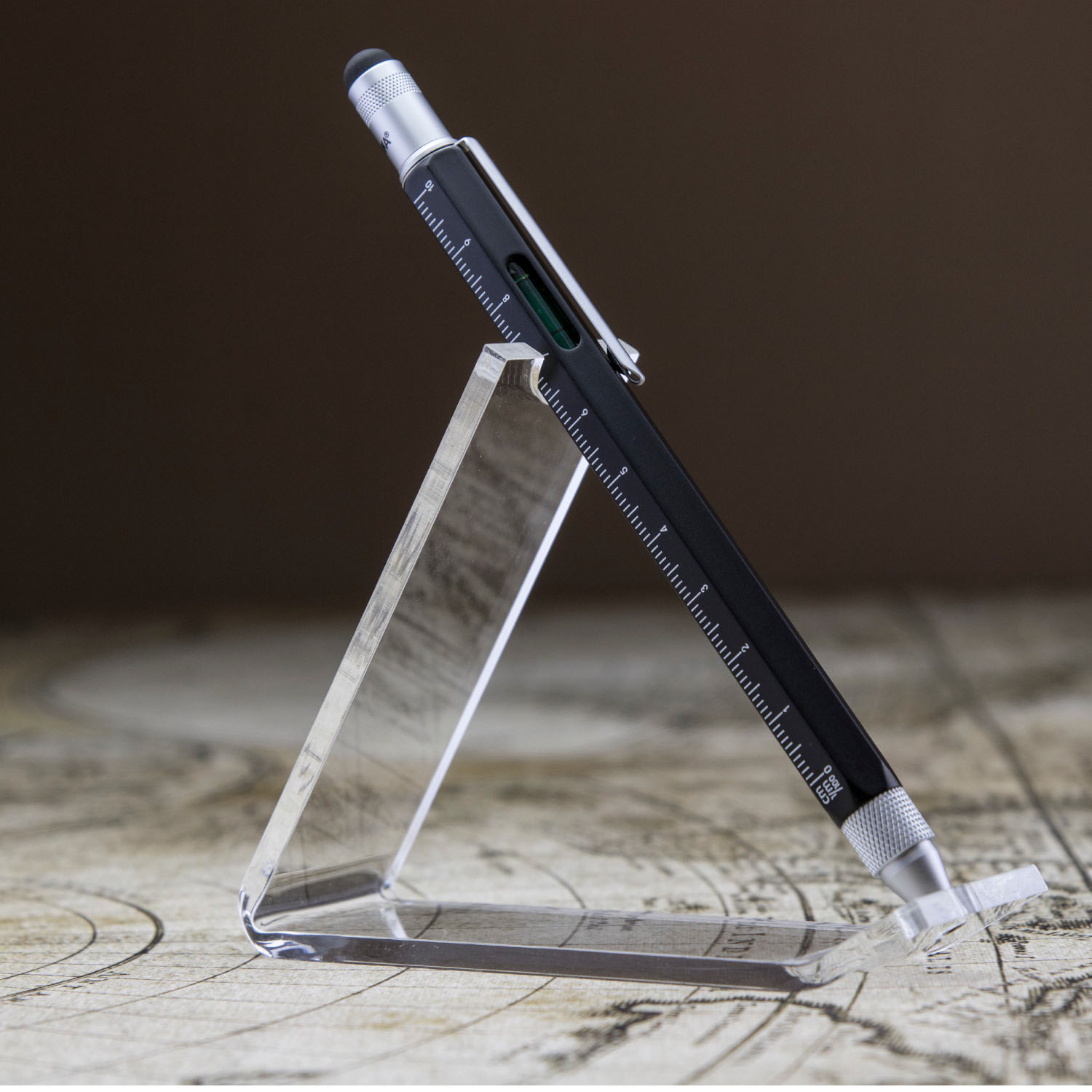 Construction-Multitasking Kugelschreiber schwarz