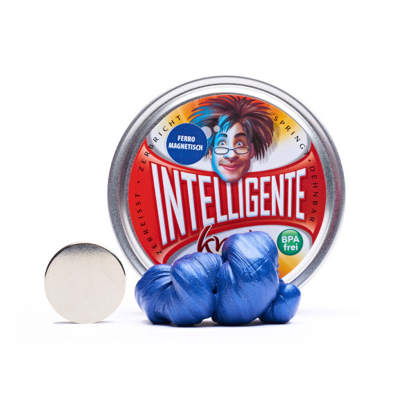 Intelligente Knete - Ferro Magnetisch (Blau)