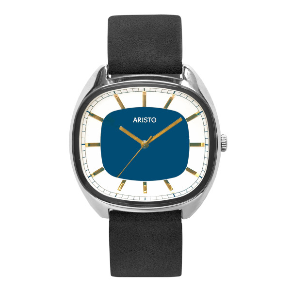 TV Herrenarmbanduhr - Blau