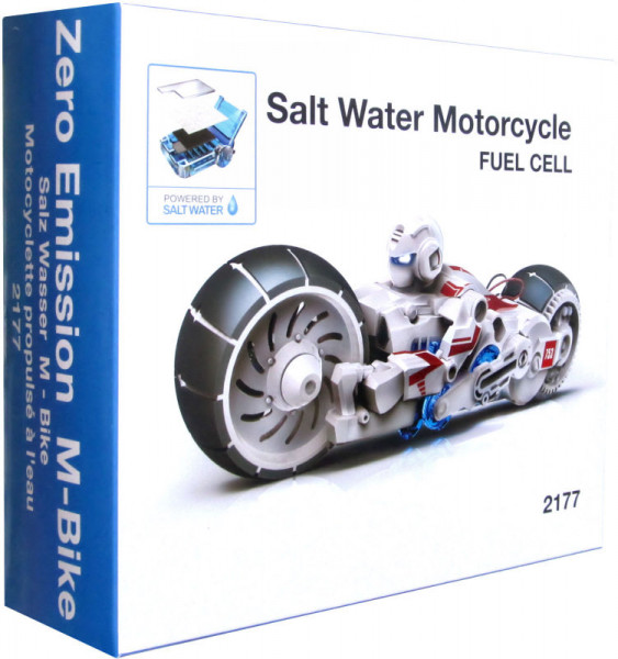 Salz Wasser Motorrad