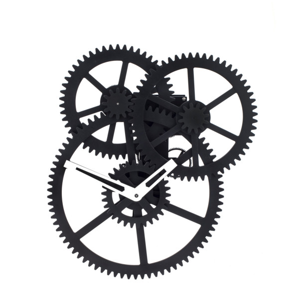 Wall Triple Gear Clock 