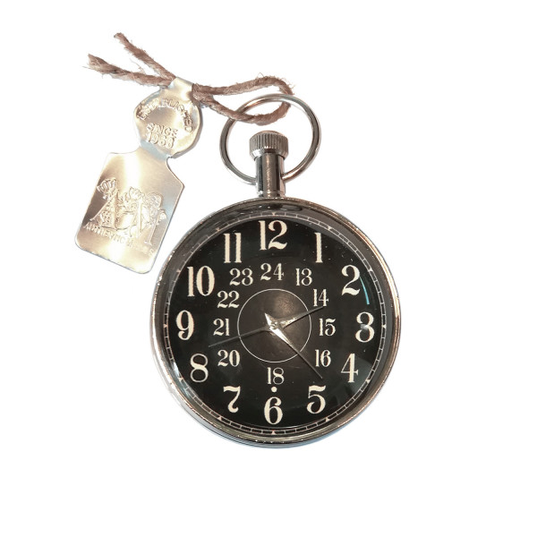 Taschenuhr Eye of Time, Silber