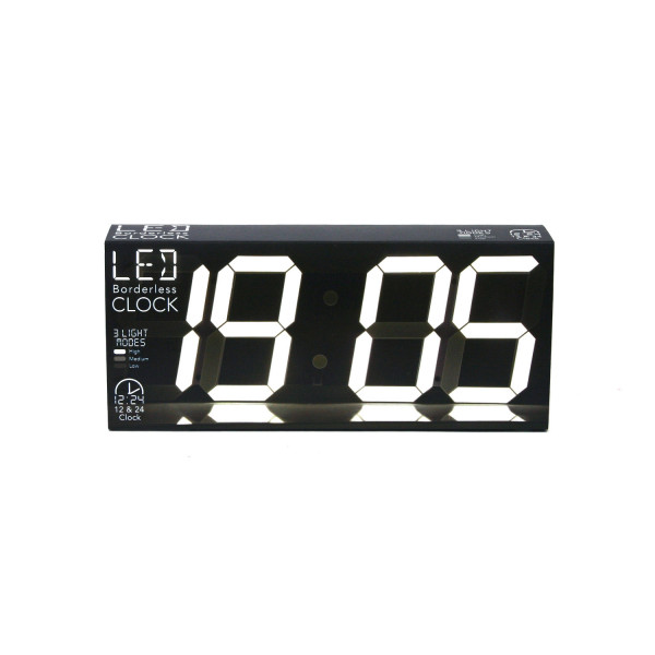 LED Bordless Clock