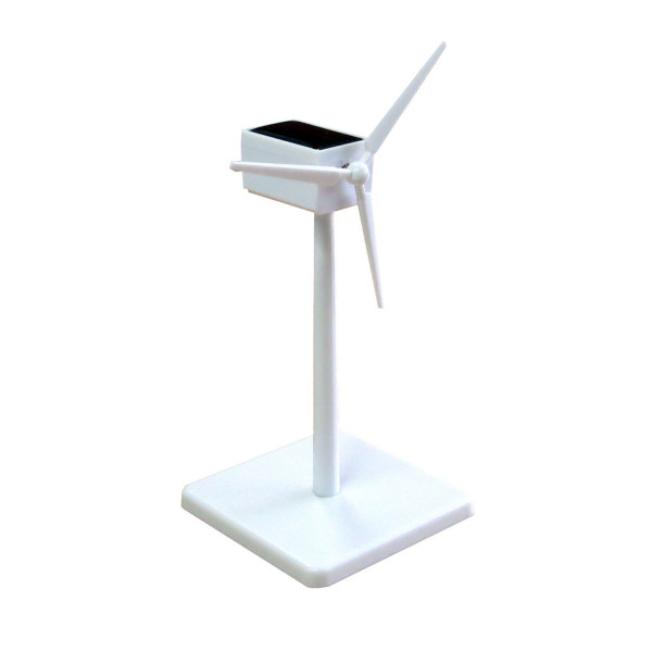 Solar Windgenerator weiß - 16 cm