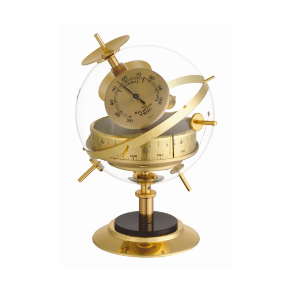 Sputnik Wetterstation Messing