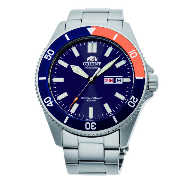 ORIENT Mako III Kano, Blau/Orange