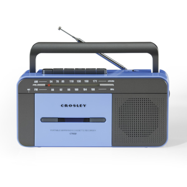 Crosley Cassette Player - Blue/Grey