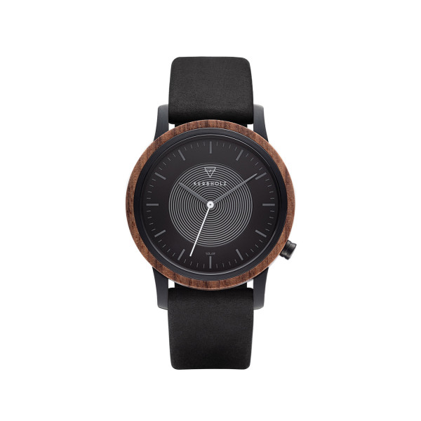 FRED SOLAR Midnight Black - Armbanduhr