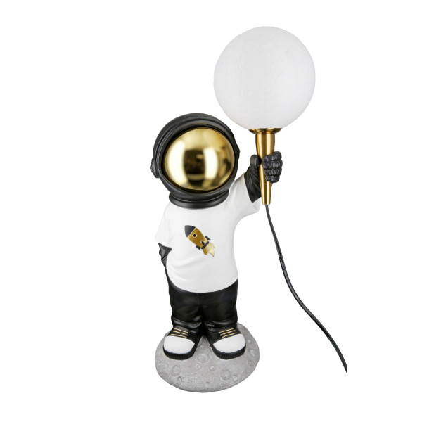 Tischleuchte (LED), Astronaut, Apollo, weiß