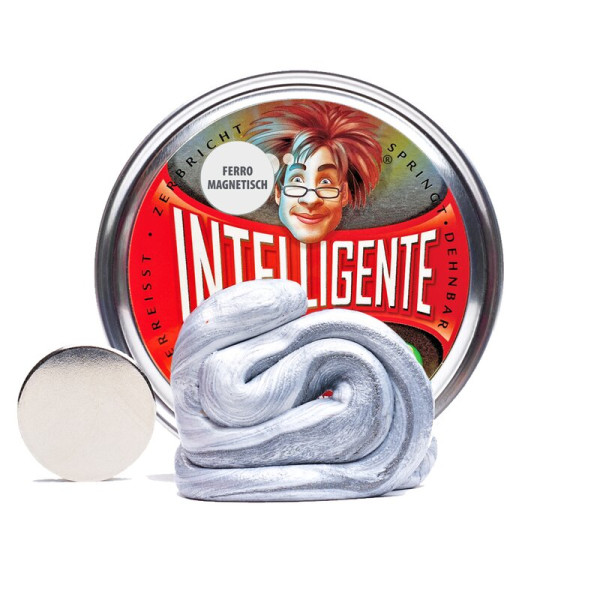 Intelligente Knete - Ferro Magnetisch (silber) incl. Magnet