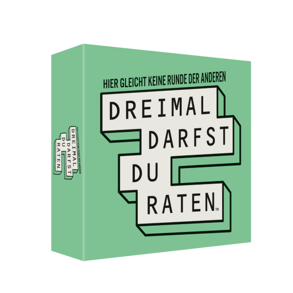 Dreimal darfst du raten 