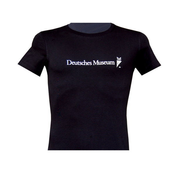 T-Shirt Deutsches Museum, Damen, Schwarz, XS