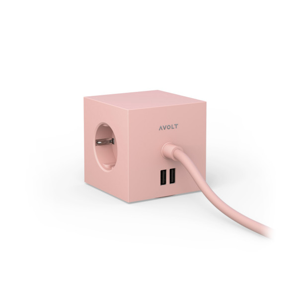 Square 1 USB & Magnet Rosa