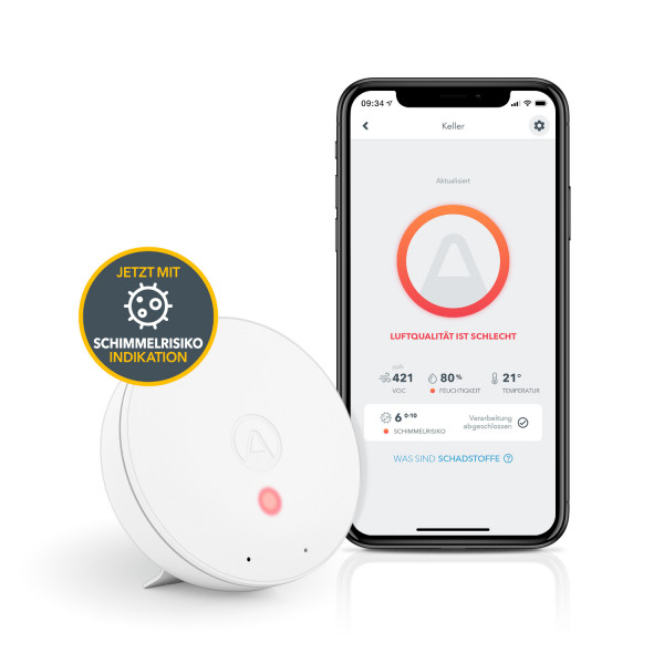 (Airthings) Raumluftmonitor Wave Mini