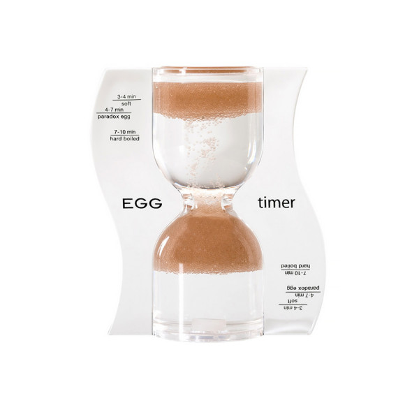 PARADOX EGG TIMER, light brown