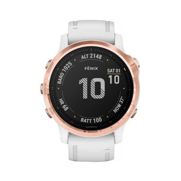 Garmin fenix 6S PRO - Weiss/Rosegold