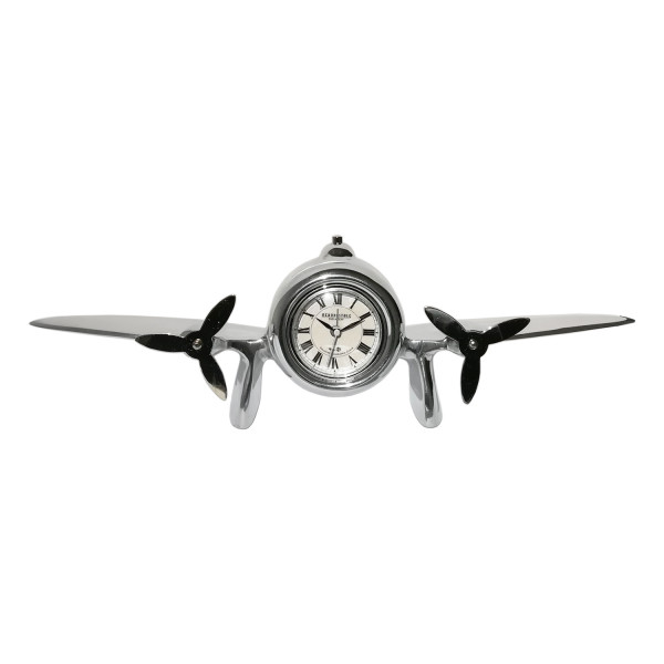 Flugzeug-Uhr Art Deco