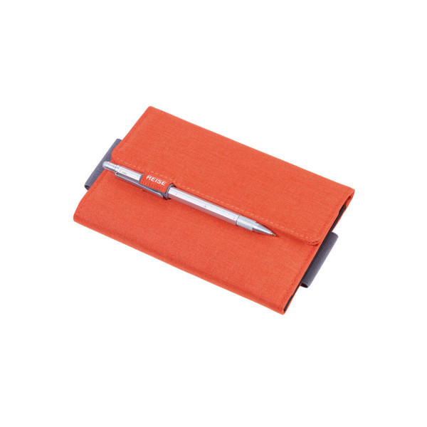 Organizer-Etui mit Magnetverschluss Orange/Grau