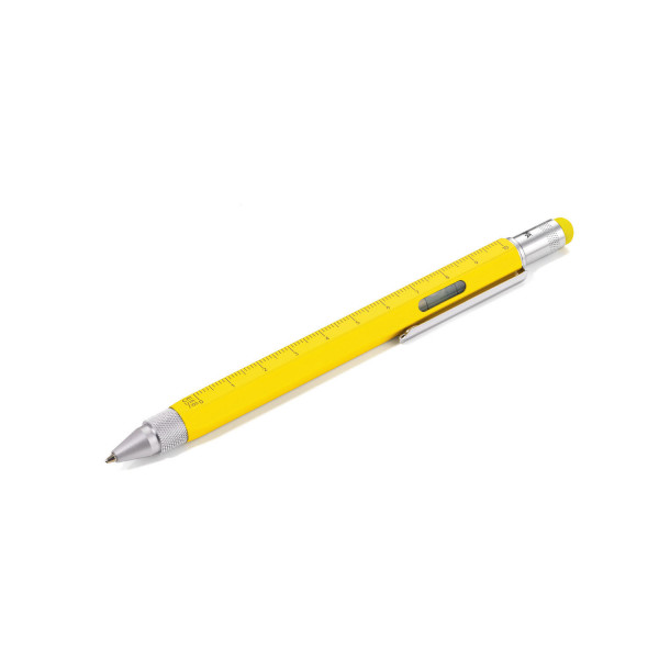 Construction-Multitasking Kugelschreiber gelb 