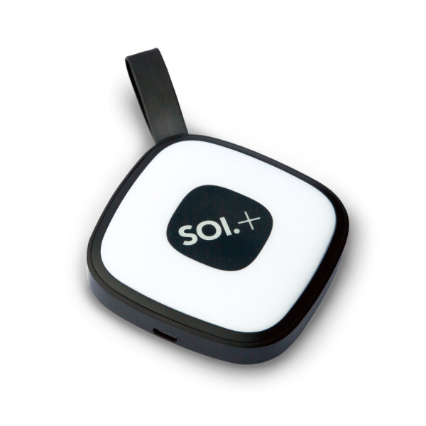 Handtaschenlicht SOI+ Powerbank 2000mAh schwarz